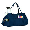 Recycled Canvas Duffle Bags Navy Open